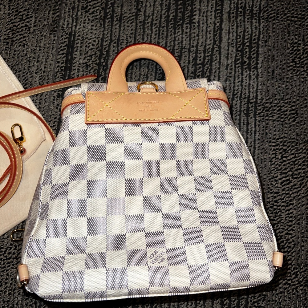 LOUIS VUITTON DAMIER AZUR SPERONE BB BACKPACK - Picture 3 of 11